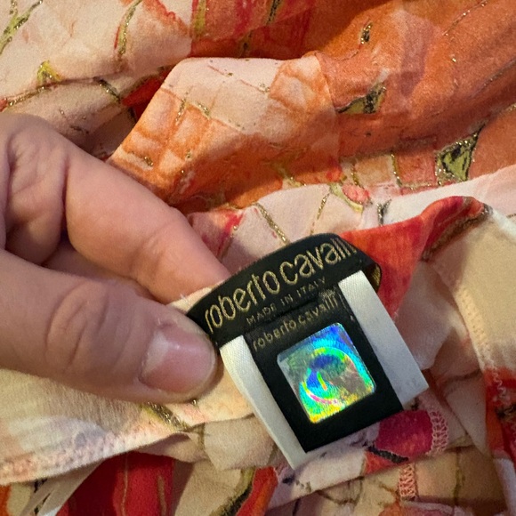 3-piece 2004 Roberto Cavalli Pink and Red Set - Picture 3 of 4